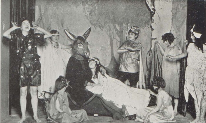 (Courtesy of Rowland Hall) A school production of Shakespeare's "A Midsummer Night's Dream," circa 1924.