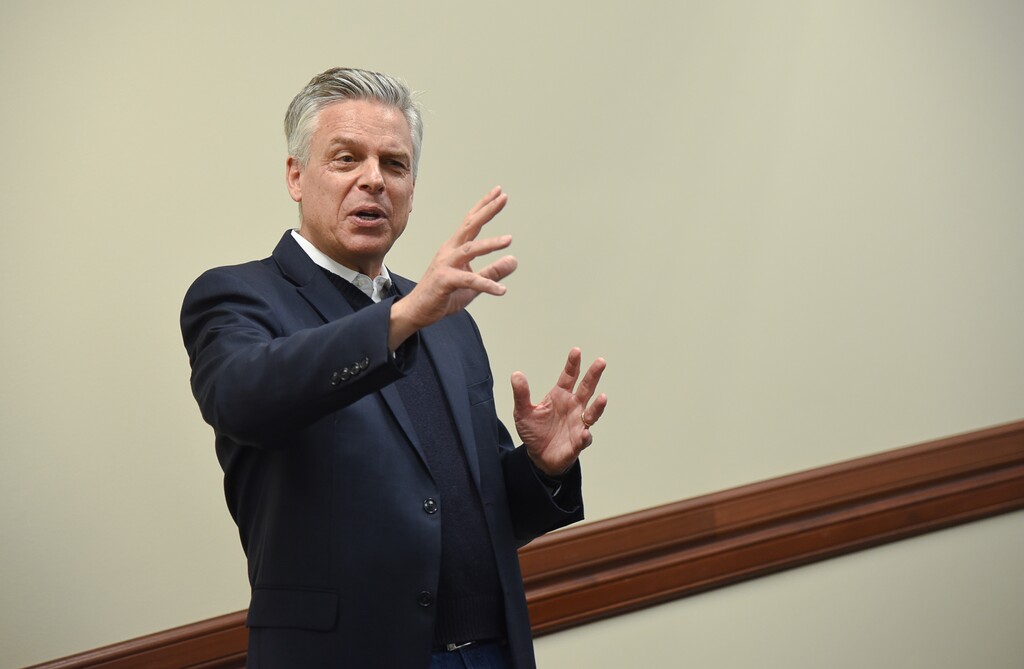 (Francisco Kjolseth  |  The Salt Lake Tribune) Former Gov. Jon Huntsman has been chosen to lead Mastercard's public partnerships as the company's vice chairman and president of strategic growth, the company announced on March 11, 2024.