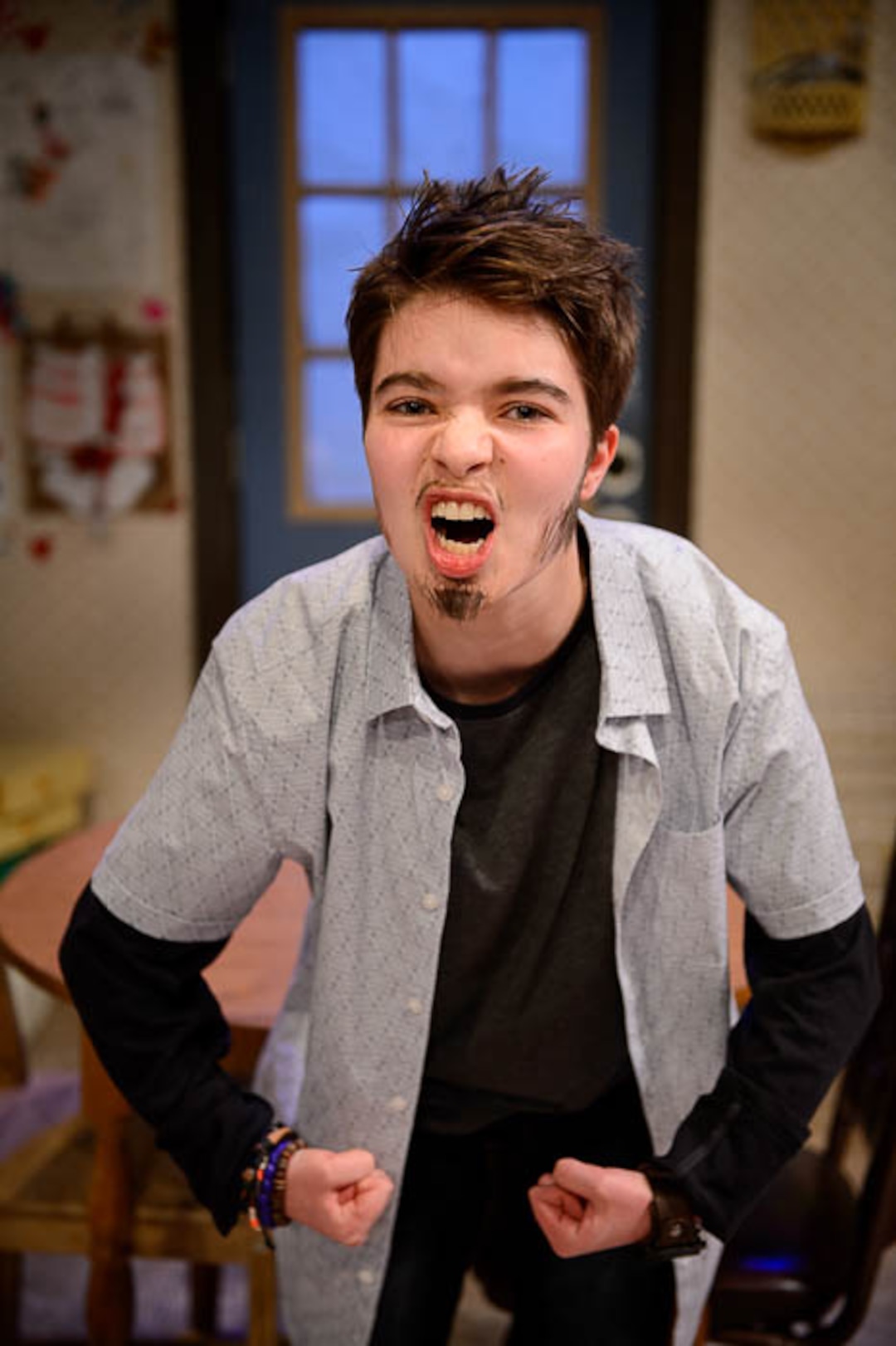 (Trent Nelson | The Salt Lake Tribune)  Liggera Edmonds-Allen in Salt Lake Acting Company's production of "Hir," a dark comedy.