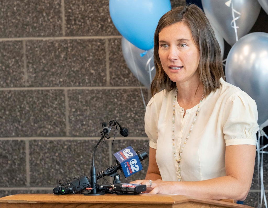 (Rick Egan | The Salt Lake Tribune)   Salt Lake City Mayor Erin Mendenhall, shown June 24, 2021, joined with the City Council in declaring racism a public health crisis.