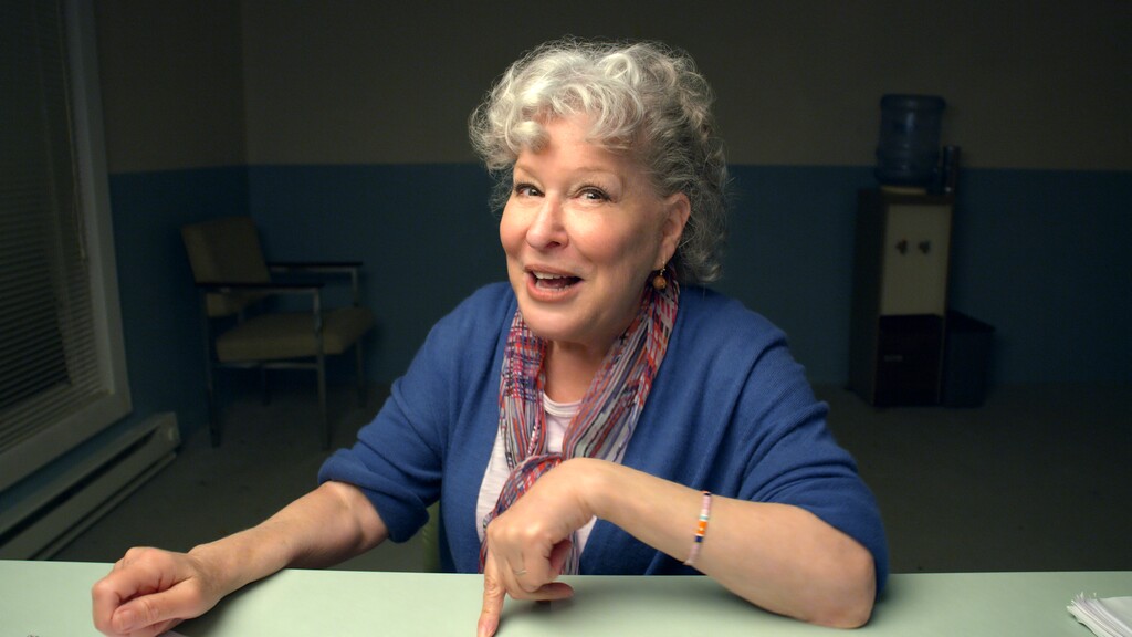 (Photo courtesy of HBO) Bette Midler is one of the stars of HBO's "Coastal Elites," a "socially distanced comedy."