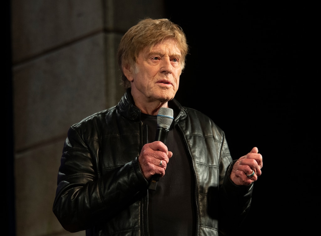 (Rick Egan | The Salt Lake Tribune) Robert Redford says a few words at the opening news conference for the 2019 Sundance Film Festival at the Egyptian Theatre in Park City, Thursday, Jan. 24, 2019.