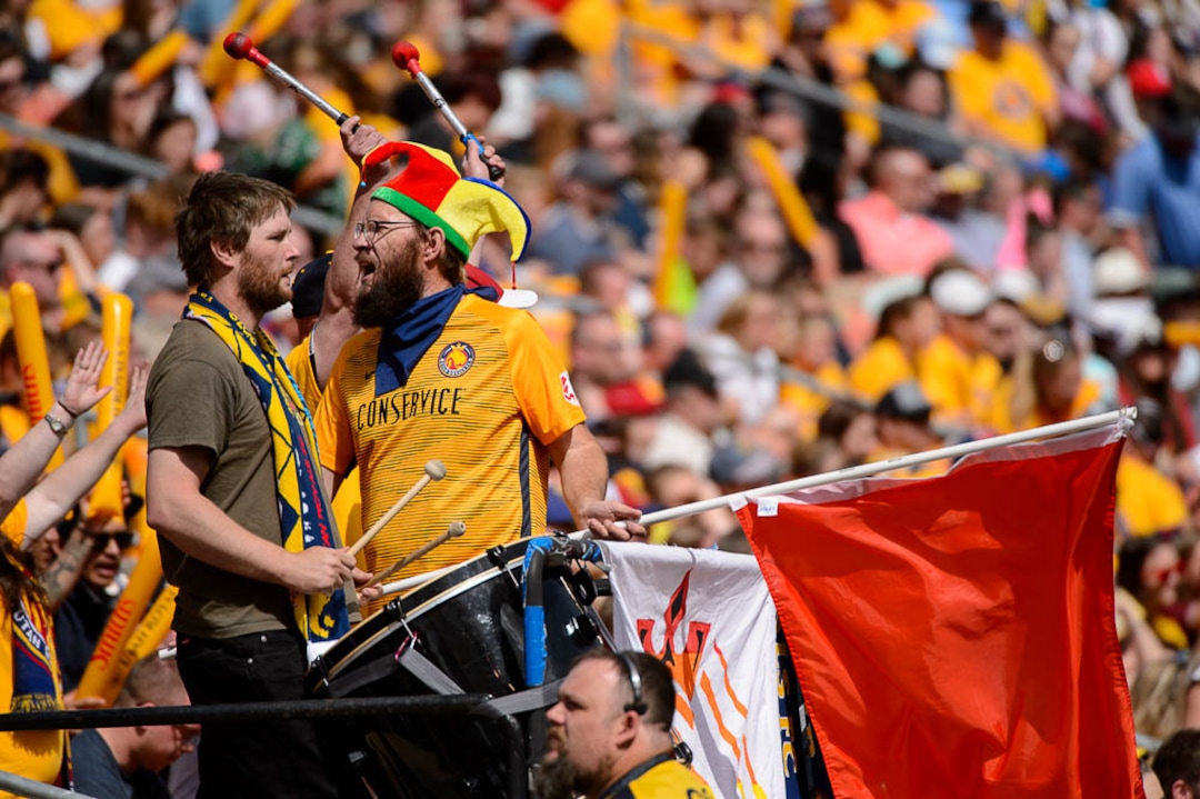 (Trent Nelson | The Salt Lake Tribune)  Utah Royals FC hosts the Chicago Red Stars, at Rio Tinto Stadium in Sandy, Saturday April 14, 2018.