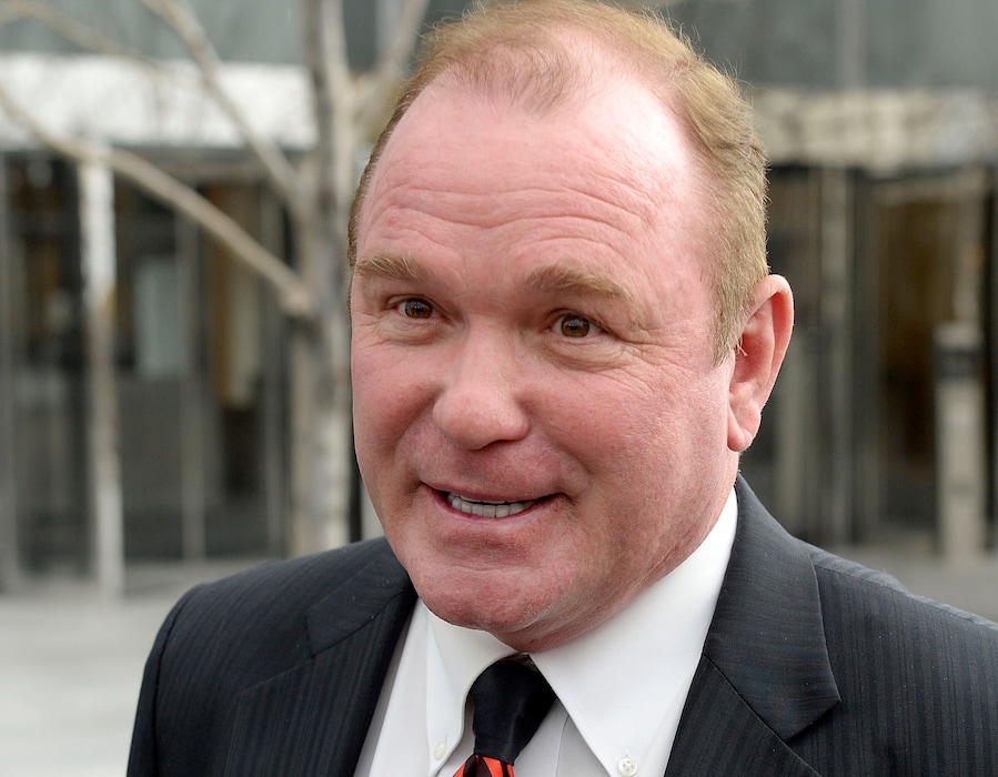 (Al Hartmann  |  The Salt Lake Tribune) 	Former UTA board member Terry Diehl leaves Federal Court in Salt Lake City Monday Nov. 6 after having his case dismissed.  