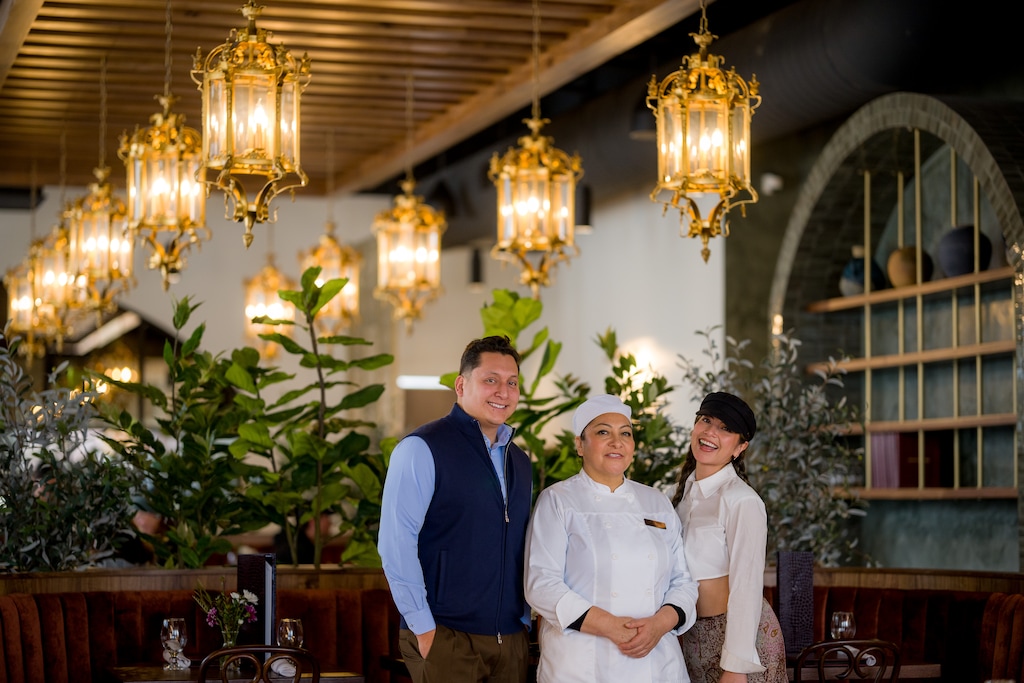(Trent Nelson  |  The Salt Lake Tribune) Andres Sanchez, Cristina Olvera and Frida Olvera at La Casa Del Tamal in Salt Lake City's Post District on Thursday, Jan. 22, 2026.