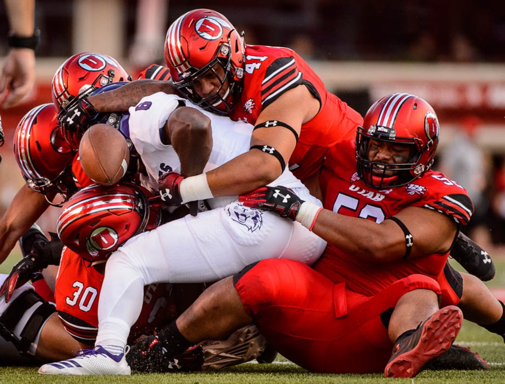 (Trent Nelson | The Salt Lake Tribune)
Utah typically schedules one FCS opponent, like Weber State, here playing the Utes last year at Rice-Eccles Stadium, per season. The Utes will continue to play FCS teams, including the Wildcats again, through 2024. They host FCS Idaho State on Saturday.