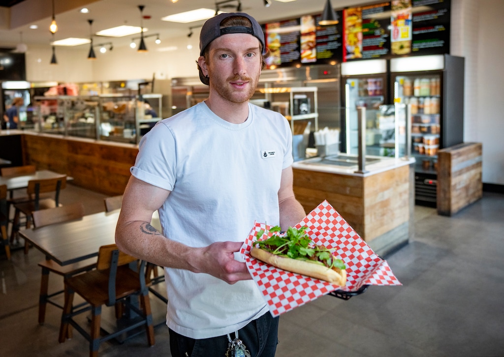 (Rick Egan | The Salt Lake Tribune) Executive chef Zach Wojdula at Silverside Deli in Sugar House, on Thursday, Sept. 10, 2026.