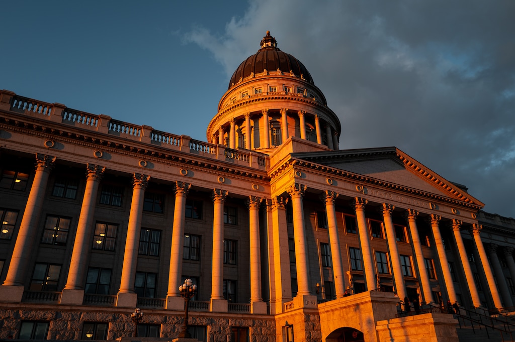 (Trent Nelson  |  The Salt Lake Tribune) The Utah Capitol in Salt Lake City on Friday, March 6, 2026.