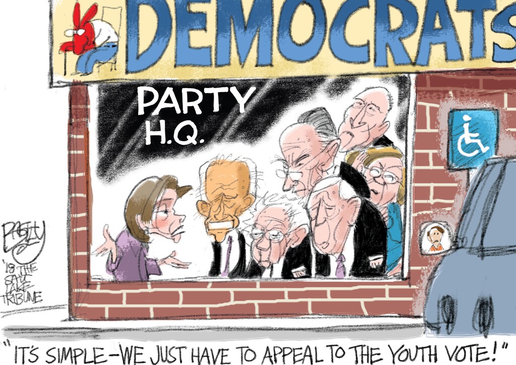 (Pat Bagley | The Salt Lake Tribune) This Pat Bagley cartoon appears in the March 11, 2018, Salt Lake Tribune.
