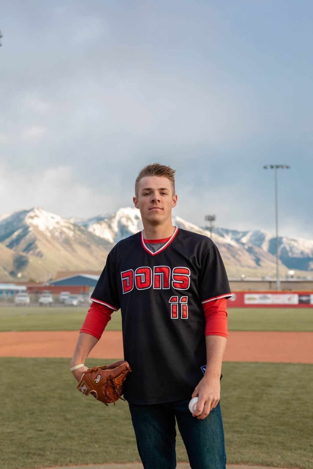 (Photo courtesy of the Nielson family) Cy Nielson was of Spanish Fork High was named the Gatorade Utah Baseball Player of the Year on Thursday. Nielson is a senior left-handed pitcher who also batted .400 on the season and hit two home runs.