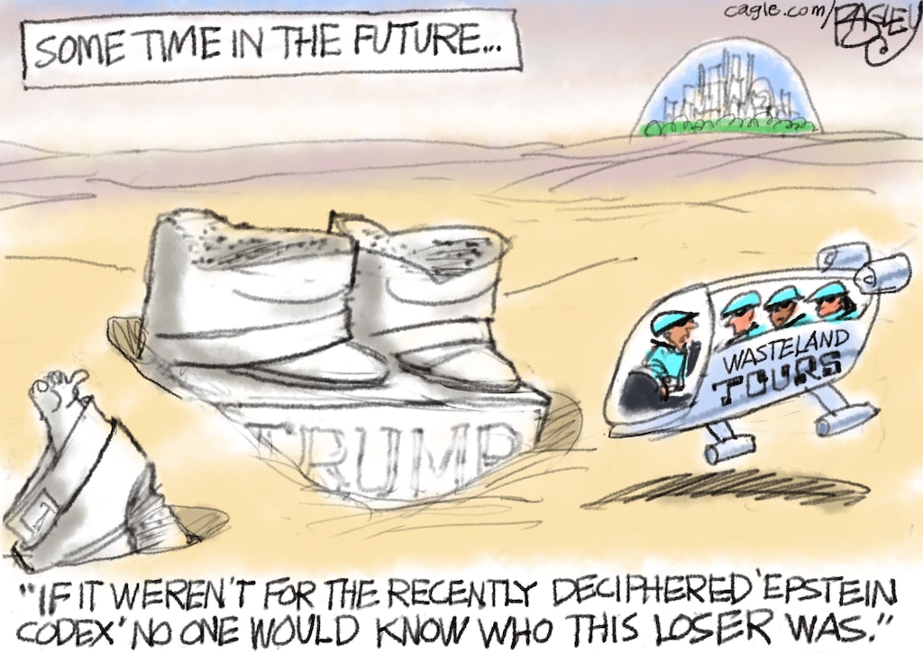 Pat Bagley | Ozymandias Revisited