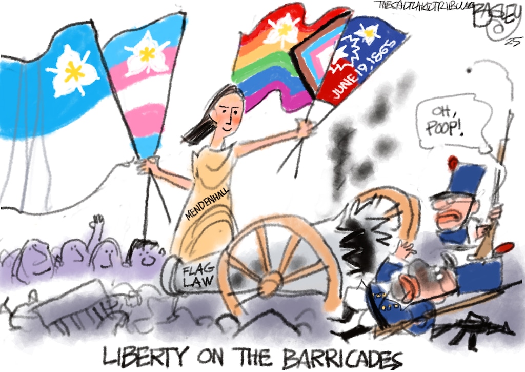 Pat Bagley: Take to the Barricades!