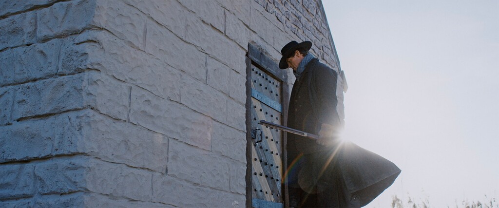 (Photo courtesy of Samuel Goldwyn Films | Rockwell Film Group)  Jasen Wade plays Samuel Tillery, a jailer assigned to keep six Latter-day Saint leaders in custody and out of danger, in the drama "Out of Liberty."