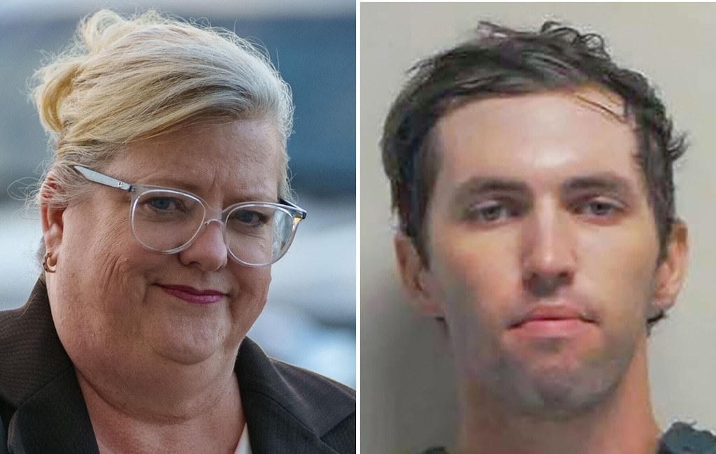 (Left: Trent Nelson | The Salt Lake Tribune; right: Utah County Sheriff's Office) Kathryn Nester, left, the defense attorney assigned to represent Tyler Robinson has filed a motion arguing that Robinson should be allowed to wear plain clothes during court hearings. Robinson has been charged with aggravated murder in the Sept. 10, 2025, shooting death of political activist Charlie Kirk.