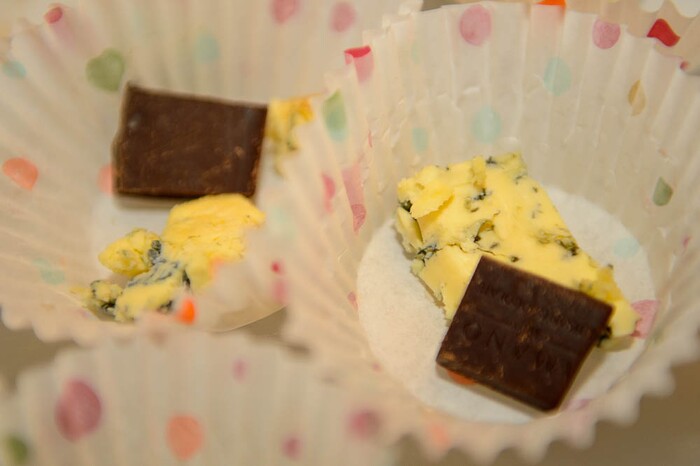 (Trent Nelson | The Salt Lake Tribune)
The 2018 Chocolate & Cheese Festival at the Natural History Museum of Utah in Salt Lake City, Sunday March 25, 2018. Cheese and chocolate samples.