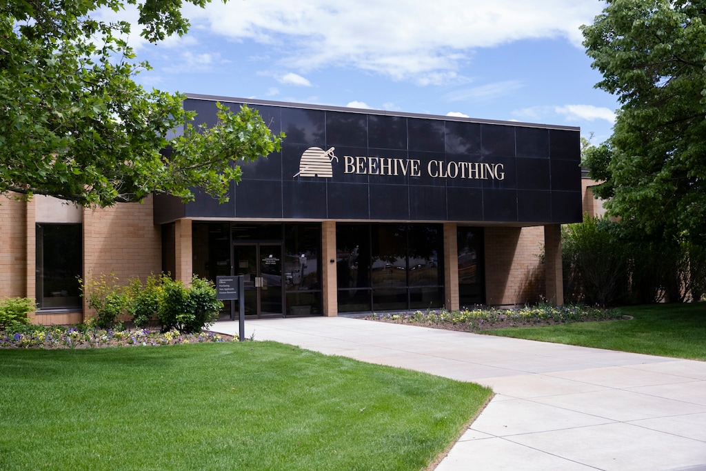 (The Church of Jesus Christ of Latter-day Saints) The Beehive Clothing facility in Salt Lake City, where garments are manufactured.