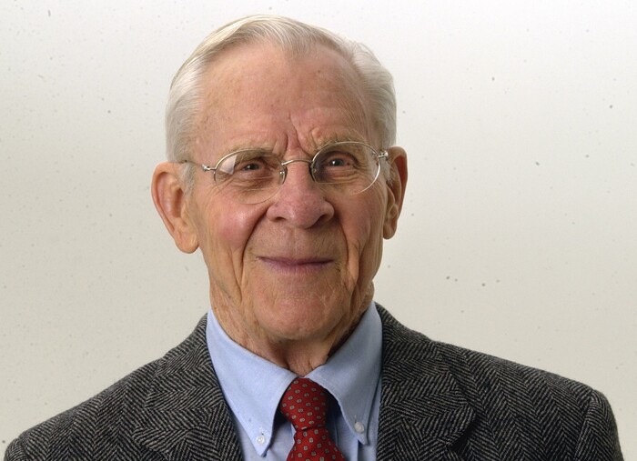 (Al Hartmann | Tribune file photo) Boyer Jarvis in 2003. The University of Utah speech professor and civic activist died March 28, 2019, at age 95.