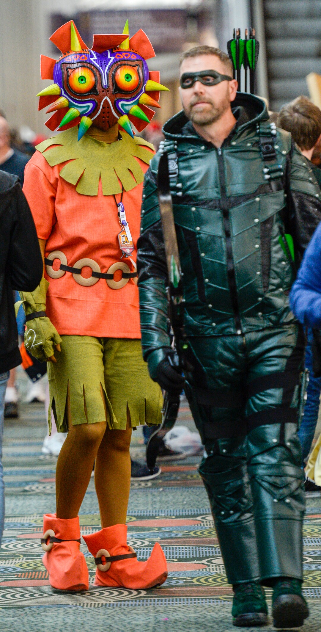 Leah Hogsten  |  The Salt Lake Tribune  Cosplayers roam the aisles atÊFanX Salt Lake Comic Convention, Saturday, April 20, 2019. 