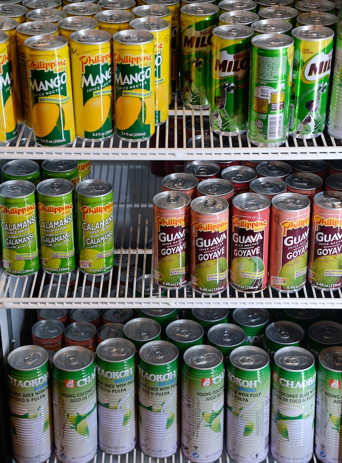 (Francisco Kjolseth  |  The Salt Lake Tribune)  Unique drinks are available for purchase at BFF Turon, a new Filipino restaurant in West Jordan that serves up turo-turo or cafeteria style food.