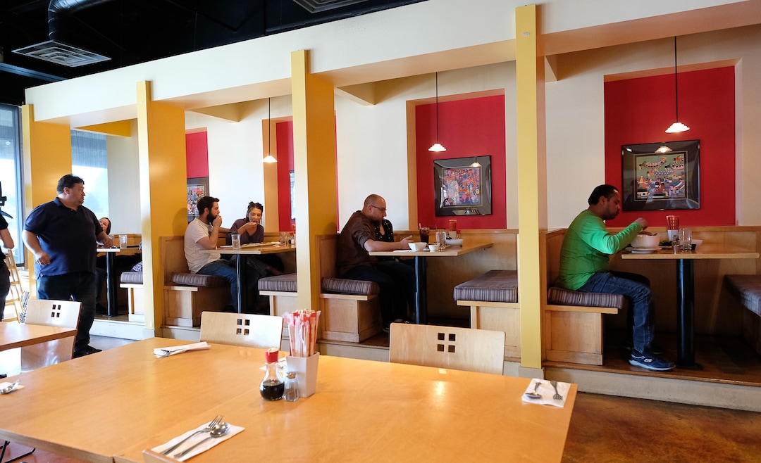 (Francisco Kjolseth  |  The Salt Lake Tribune) After operating in Salt Lake City for nearly three decades, Sampan Asian Cuisine is closing as customers enjoy lunch on Saturday, March 7, 2020.