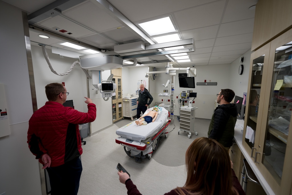 (Trent Nelson  |  The Salt Lake Tribune) A room in the ER at the new Intermountain Primary Children's Hospital in Lehi on Friday, Feb. 2, 2024.