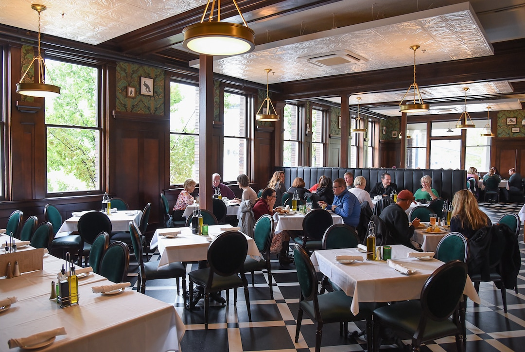(Francisco Kjolseth  |  The Salt Lake Tribune)  Caffe Molise recently opened in its new location inside the old (but completely updated) Eagle Building on the southwest corner of 400 South and West Temple.