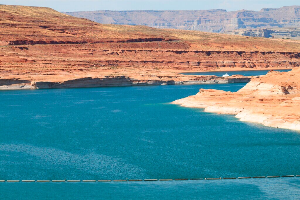 (Susan Montoya Bryan | AP) Lake Powell near Page, Ariz. in 2019.