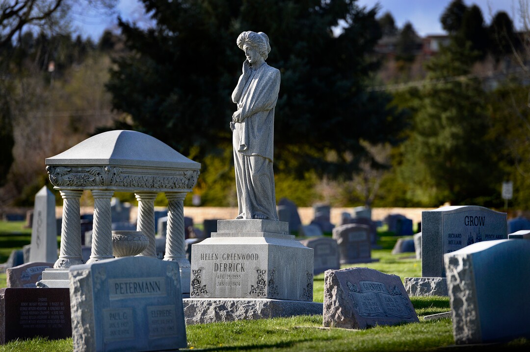 (Scott Sommerdorf | The Salt Lake Tribune)The Salt Lake City Cemetery, Friday, April 13, 2018. The cemetery is historic, beloved by relatives, neighbors, nature and recreation lovers -- and needs about $27 million in repairs, improvements and financial aid. The city is reviewing a master plan to make fixes and improvements. 