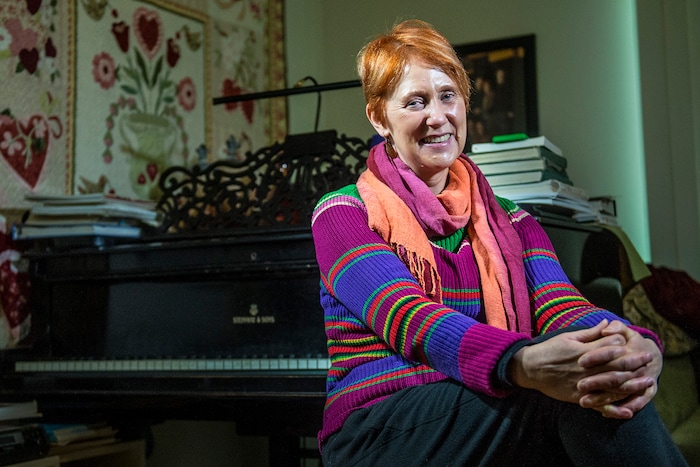 (Chris Detrick  |  The Salt Lake Tribune) Jan Chamberlin poses for a portrait at her home in American Fork Tuesday January 3, 2017.