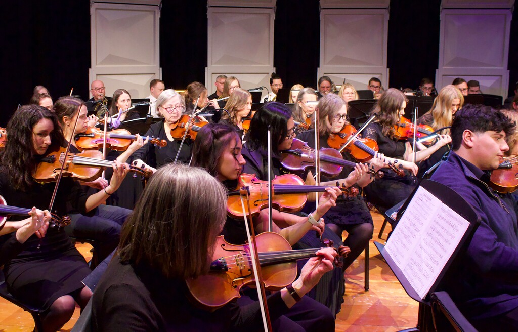 (Justin Smith) The newly formed Mount Logan Symphony stages its premiere performance on Friday, Nov. 15, 2024, in Logan.