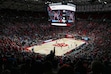 (Francisco Kjolseth | The Salt Lake Tribune) Fans cheer on the Utah men’s basketball team as they take on Kansas at the Jon M. Huntsman Center on Saturday, Feb. 15, 2025, in Salt Lake City.