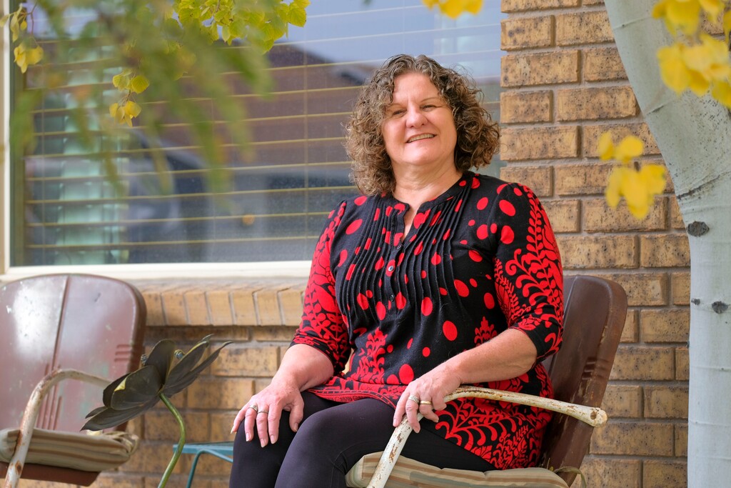(Leah Hogsten  |  The Salt Lake Tribune) Cheryl Brown, program manager of the Utah Community Development Block Grant Program, on Nov. 6, 2020.