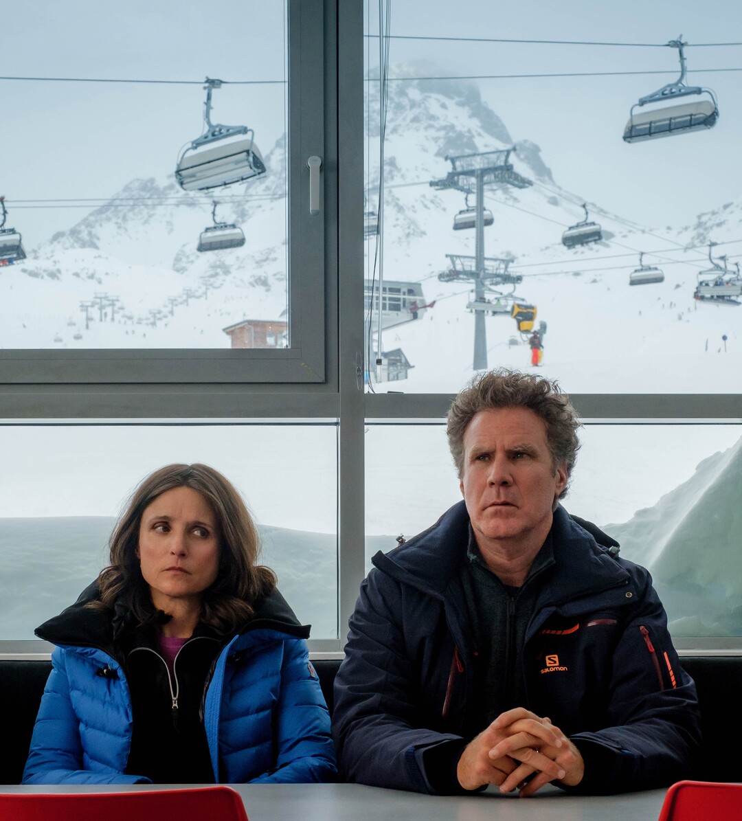 (Photo courtesy of Sundance Institute) Julia Louis-Dreyfus and Will Ferrel play a married couple on an uneasy vacation in "Downhill," directing by Jim Rash and Nat Faxon, an official selection of the Premieres program at the 2020 Sundance Film Festival.