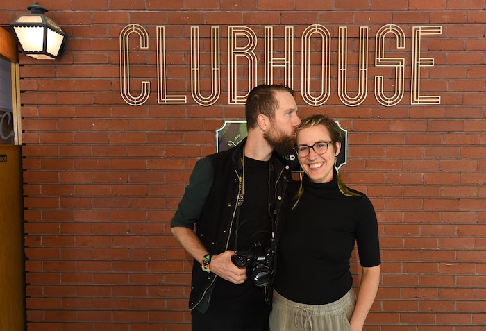 (Francisco Kjolseth  |  The Salt Lake Tribune)  Since 2016, this historic Ladies Literary Club House building at 850 E South Temple has been owned by millennial visual artists and entrepreneurs Dave Brewer and his partner Jessie Jude Gilmore where they created the Photo Collective Studios. They're renovated the building and are now seeking a grant to make it ADA accessible for the first time in its 106-year history. To publicize their cause, on Tuesday, Sept. 24, 2019, they opened their refurbished building to tours.