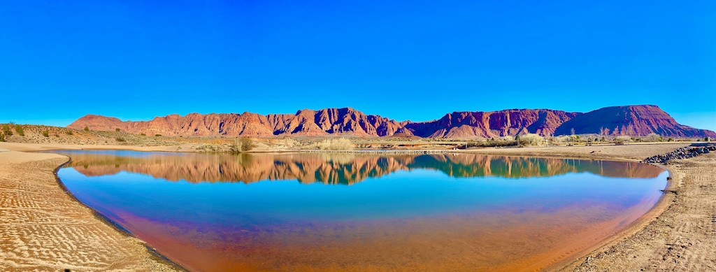 (Mark Eddington | The Salt Lake Tribune) Ivins Reservoir in early February 2023.