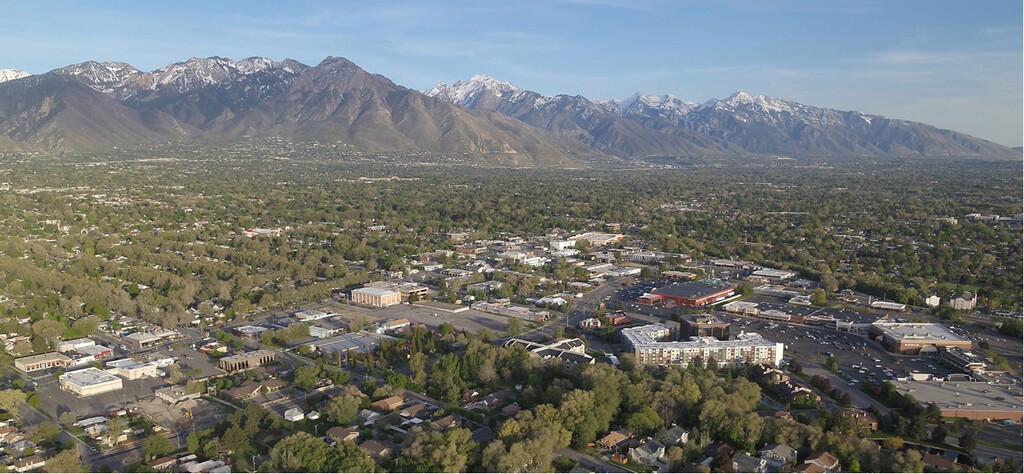 (Photo courtesy of the city of Millcreek) A view of Millcreek's commercial center. City officials will require landlords of one- and two-bedroom rentals to get a business license as of Jan. 1, 2019, in hopes of reducing the volume of complaints from residents over unkempt properties.