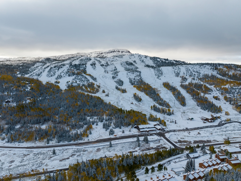(Jessee Lynch | Brian Head Resort) Brian Head Resort near Cedar City in 2023. National Weather Service is predicting two storm systems coming through Utah in the next week, which could bring as much as two feet of snow in higher elevations. 