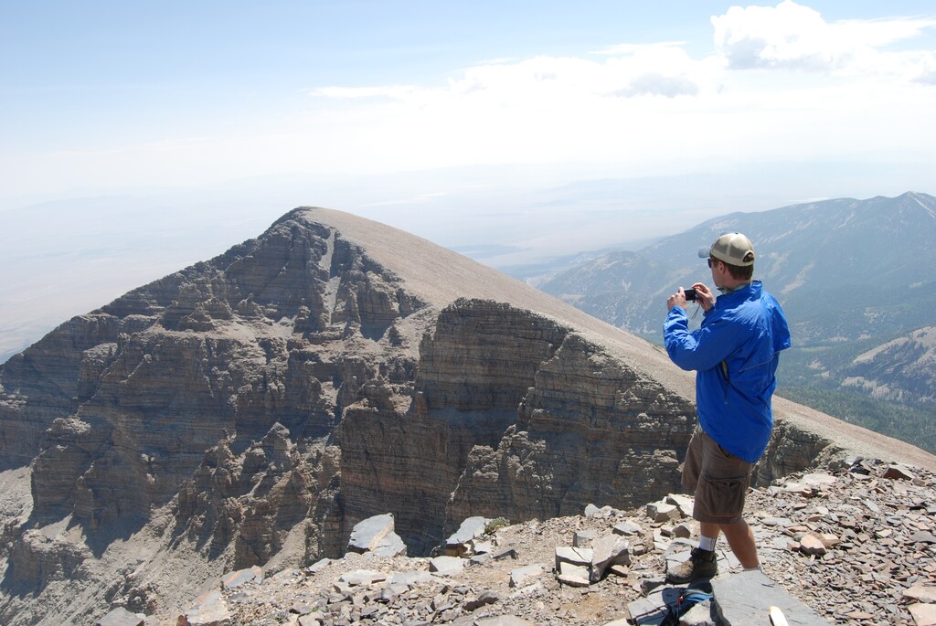 (Brian Maffly  |  Tribune file photo)  Jeff Davis Peak, viewed here from the summit of neighboring Wheeler Peak in Nevada's Great Basin National Park, drew its name from the Mississippi statesman who would become leader of the secessionist South during the Civil War. Federal officials are considering proposals to change the 12,775-foot peak's name in light of a national debate over how we memorialize Confederate heroes, whom many regard as champions of racist causes.