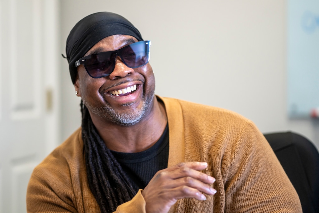 (Rick Egan | The Salt Lake Tribune) Adrian Gordon, on Wednesday, Feb 26, 2025. The Salt Lake County district attorney's Office filed a petition to vacate Gordon's 2001 conviction on a murder charge.

