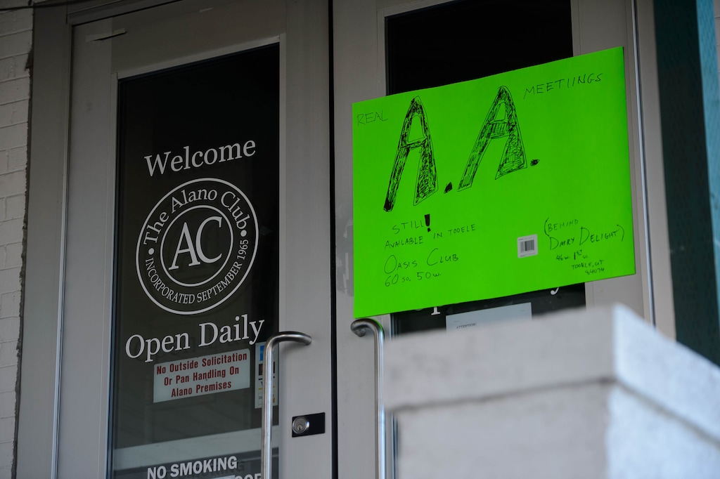 (Trent Nelson  |  The Salt Lake Tribune) The Alano Club in Murray on Thursday, April 2, 2020. The club once hosted Alcoholics Anonymous meetings, which have been canceled because of coronavirus.