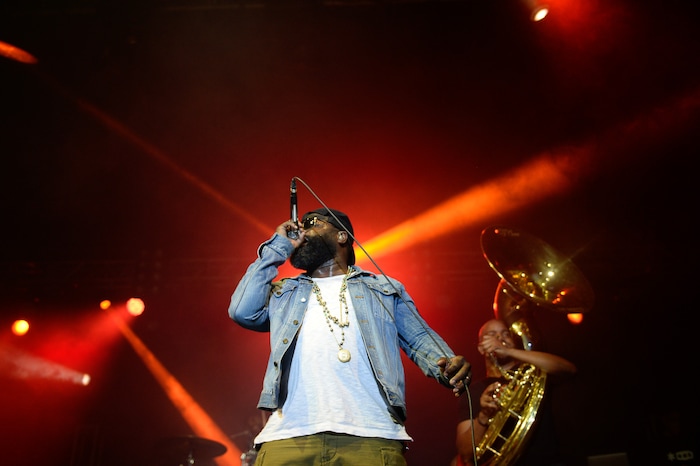 (Francisco Kjolseth | The Salt Lake Tribune) The Roots marks the finale of the 2017 SLC Twilight Concert Series at Pioneer Park on Thursday, Aug. 31, 2017.