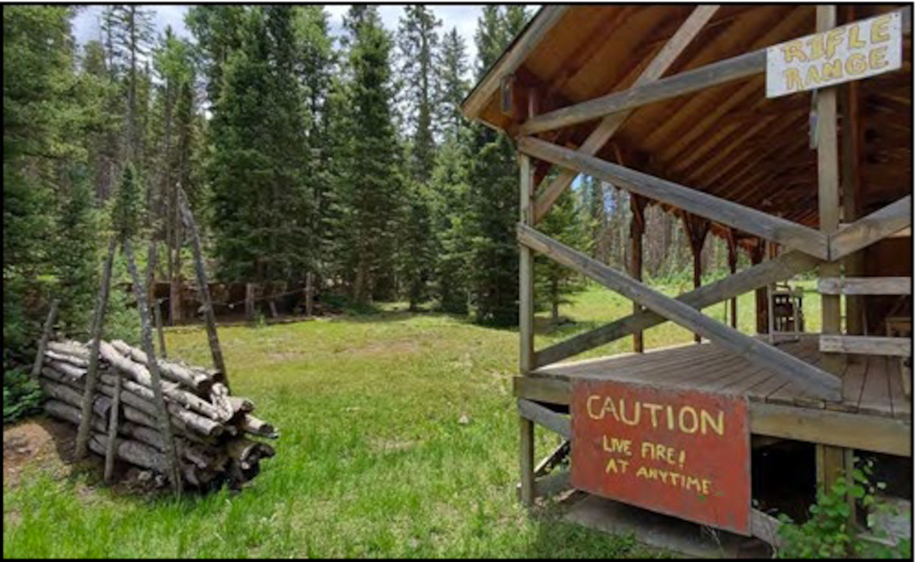 (Utah School and Institutional Trust Lands Administration) Lead contamination permeates shooting ranges at a former Boy Scout camp on state trust lands in Beaver County’s Tushar Mountains. Utah officials are spending $300,000 to clean up site ahead of putting the 600-acre property on the market.