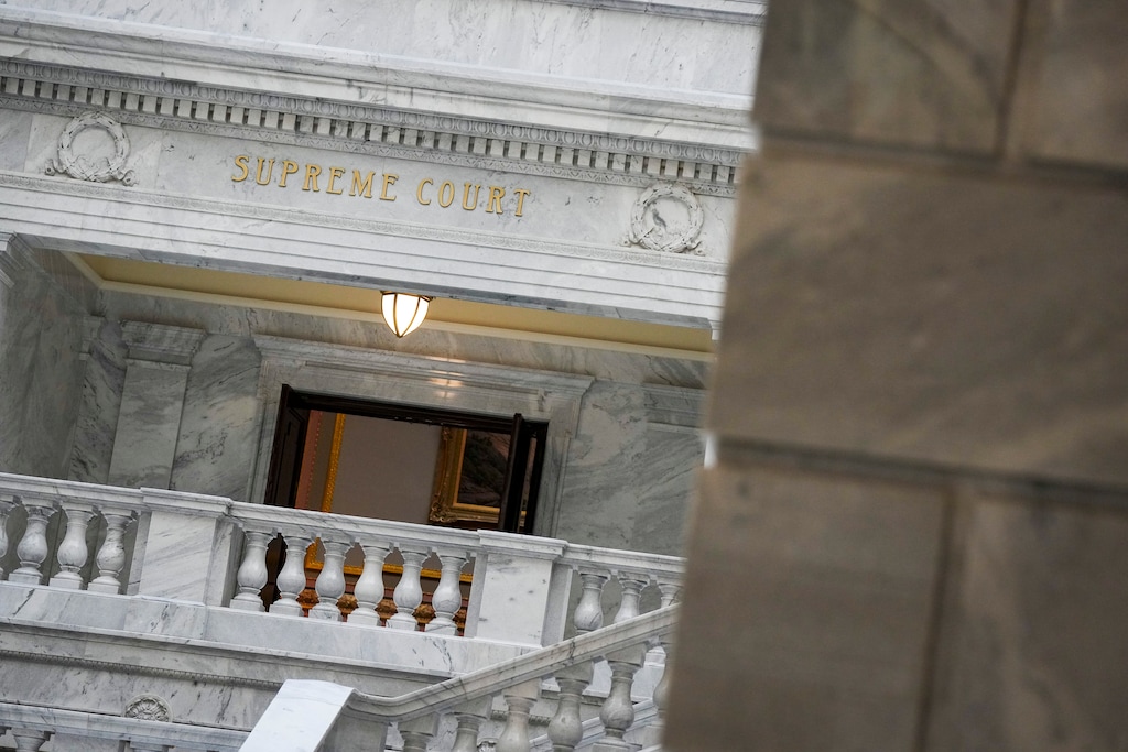 (Bethany Baker  |  The Salt Lake Tribune) The Utah Supreme Court at the Utah Capitol in Salt Lake City on Wednesday, Sept. 3, 2025.
