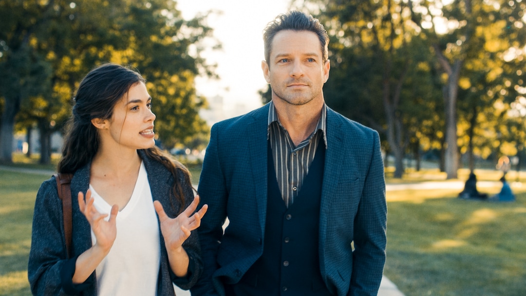 (Photo courtesy Pinnacle Peak Pictures) Jo (Sarah Davenport, left) talks passionately about writing with Freddy (Ian Bohen), her literary professor, in a scene from director Clare Niederpruem's modern-day adaptation of Louisa May Alcott's "Little Women."