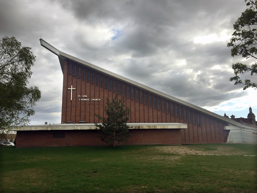 (Sean P. Means | The Salt Lake Tribune) St. Ann Catholic Church on 2100 South and 500 East, one of the Salt Lake City buildings designed by architect William Wing Louie, who died April 21, 2021, at age 98.