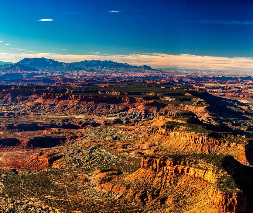 Tim Peterson  |  LightHawk

Utah's Red Canyon near Bears Ears National Monument was once a busy uranium mining district, but has fallen silent in the face of low commodity prices even as the BLM authorized a major expansion of the idled Daneros Mine located in Bullseye Canyon, pictured in the middle distance of this aerial photograph. The Trump administration is now considering a petition from the mine's owner, Energy Fuels Resources, to require the nuclear power industry to buy at least 25 percent of its uranium from domestic sources in the hopes of raising prices and breathing life into the uranium industry centered in northern Arizona and southeast Utah.