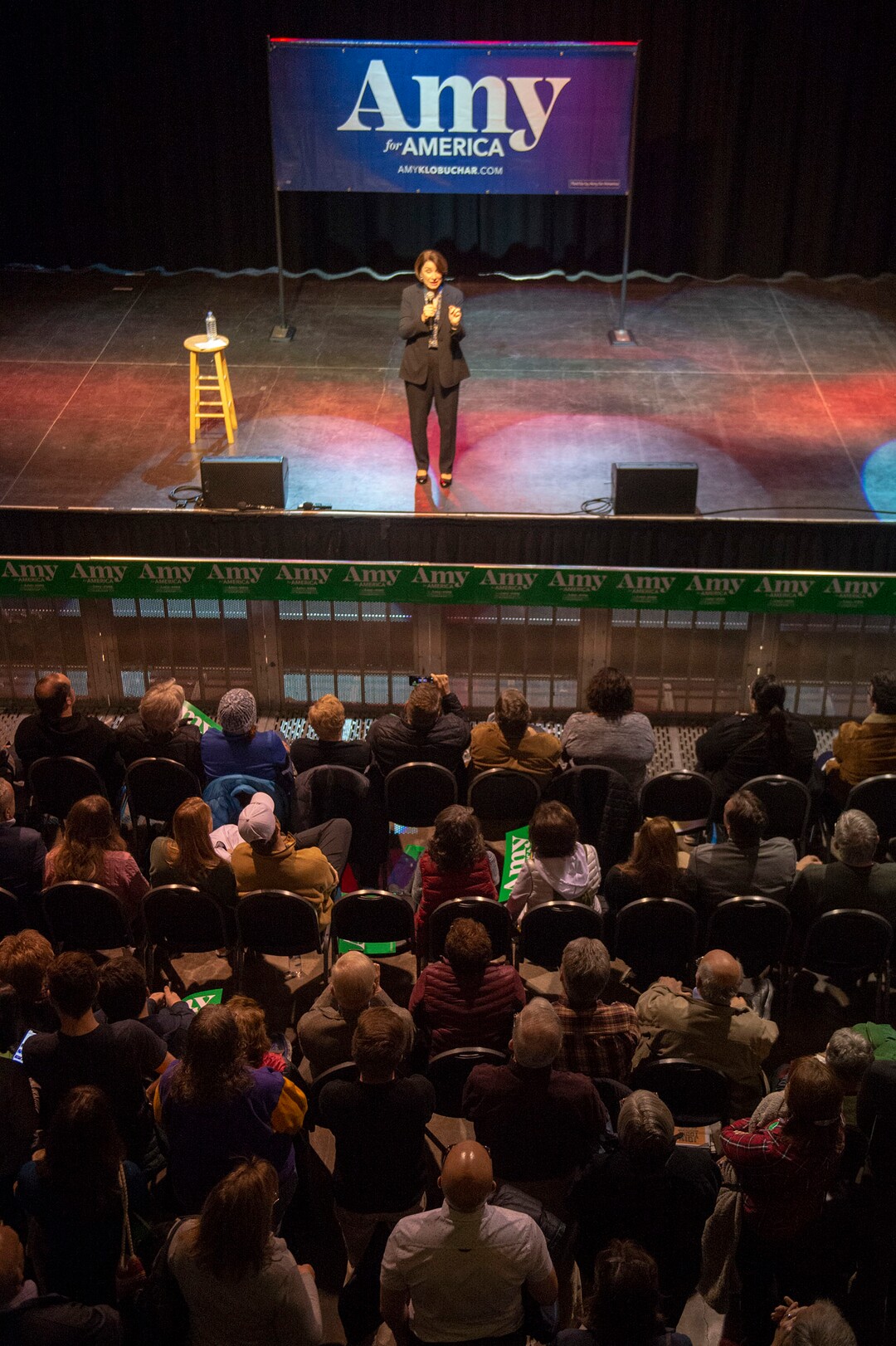 (Rick Egan  |  The Salt Lake Tribune) Amy Klobuchar speaks at a campaign rally in Salt Lake City on Monday March 2, 2020. She dropped out of the presidential race shortly after the event.