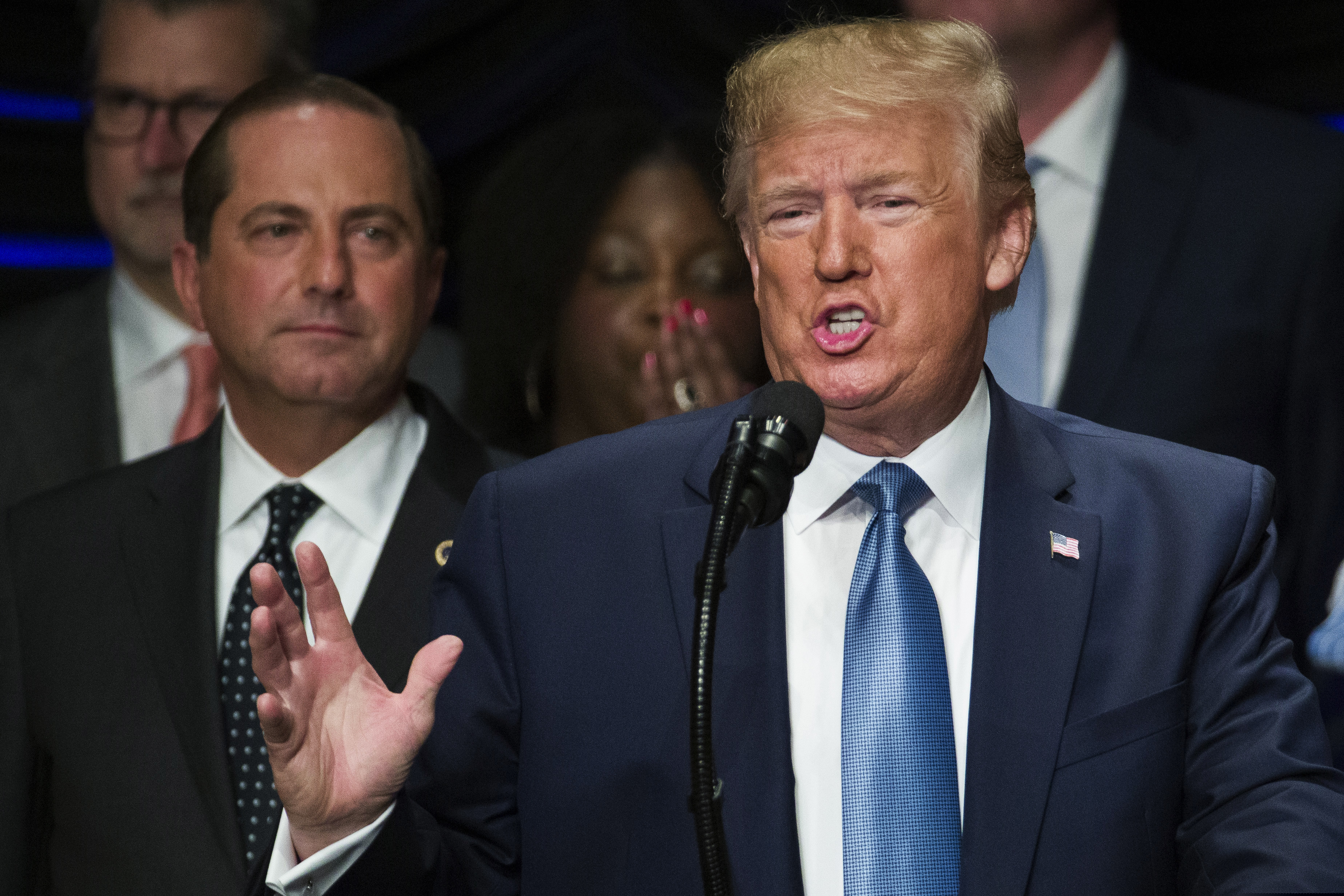 (Alex Brandon | AP file photo) President Donald Trump speaks in Washington on July 10, 2019.
