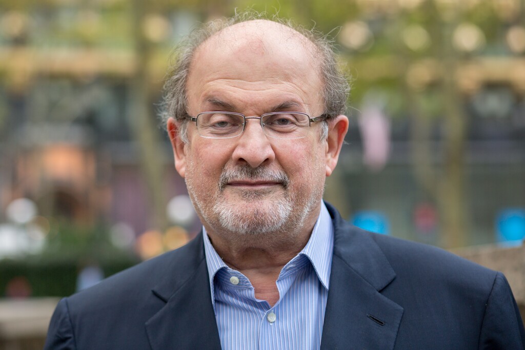 (Sara Krulwich | The New York Times)

Author Salman Rushdie in New York, Aug. 31, 2015.