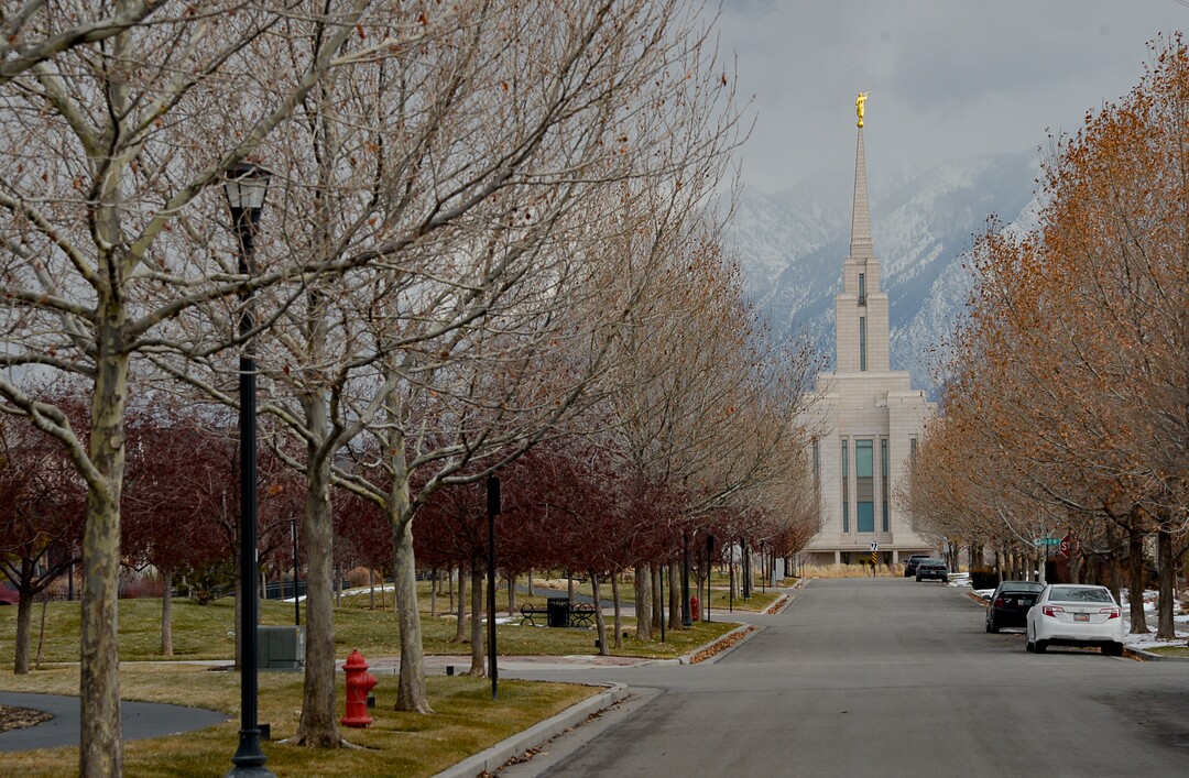 (Francisco Kjolseth  |  The Salt Lake Tribune) Daybreak, the 4,100-acre master planned community in South Jordan, illustrates the idea of blending higher density housing and walkable community design with ample amounts of open space as seen along Daybreak Promenade. That "smart growth" land use approach is being required by Salt Lake County for a proposed development called Olympia Hills, a 933-acre residential and commercial project proposed west of Herriman.